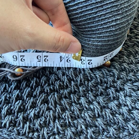 Sun  N’ Sand Beaded Paper Braid Hat - Picture 12 of 15
